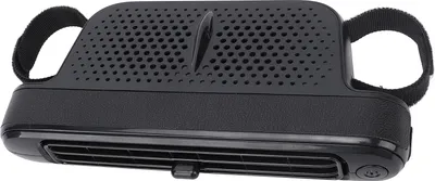 Obrázok produktu pre Ventilátor do auta na chladenie zadných sedadiel Ventilátor s 3 rýchlosťami bez lopatiek USB Ventilátor do auta s opierkou hlavy pre predné zadné sedadlo Nastaviteľný uhol čierny