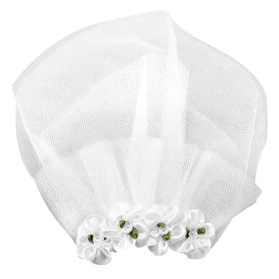 Produktbild von Hochzeitsschleier für Haustiere, Hunde-Blumenkopfschmuck, Schleierclip, Hunde-Accessoire (L)
