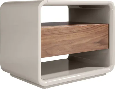 Produktbild von Angel Cerdá Nachttisch Nussbaum und graues Holz 7134