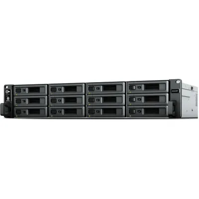 Produktbild von Synology RackStation RS2423RP+ - NAS-Server - 12 Schächte - Rack - einbaufähig - SATA 6Gb/s - RAID RAID 0, 1, 5, 6, 10, JBOD - RAM 8 GB - Gigabit Ethernet / 10 Gigabit Ethernet - iSCSI Support - 2U