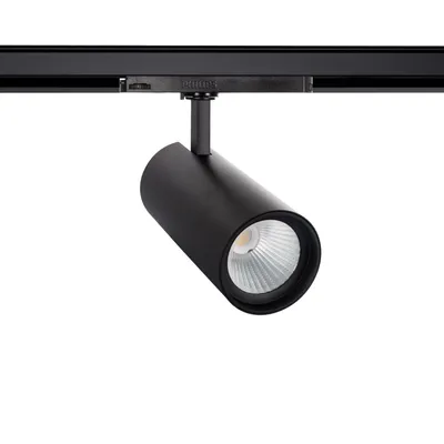 Produktbild von 3-Phasenstromschiene LED-Strahler 40W d'Angelo Schwarz   5000K Kaltweiß