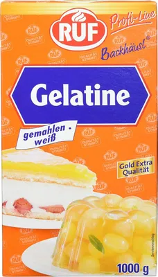 Image de Gélatine blanche moulue Ruf Profi Line gros emballage qualité or 1000g