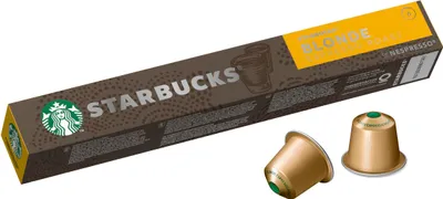Image de STARBUCKS Blonde Espresso Roast 10 capsules 1 paquet
