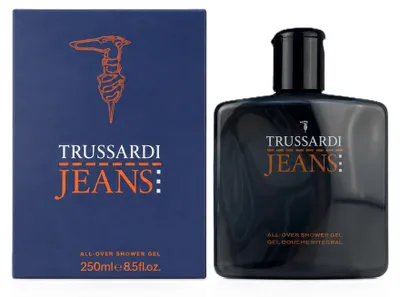 Produktbild von Trussardi Jeans Men All-Over Shower Gel 250ml, KI-generiertes Bild
