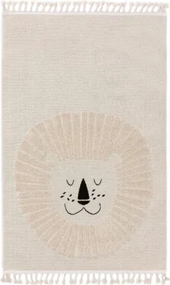 Produktbild von Kinderteppich Momo Creame, Maße:90 x 130 cm