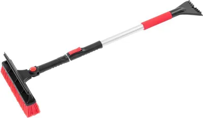 Immagine prodotto di Spazzola Strend Pro Premium, per auto, con raschietto, per ghiaccio e neve, telescopica, 26x90/130 cm