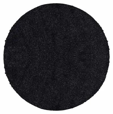 Immagine prodotto di Carpetsale24 Tappeto a Pelo Alto Shaggy Unito Moderno Morbido Soffice per Soggiorno Qualità Top Prezzo Vantaggioso, Dimensioni: 80 cm rotondo
