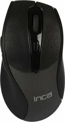 Produktbild von INCA Maus IWM-505 Ergonomic, Wireless, 1600 DPI, Laser,SW retail