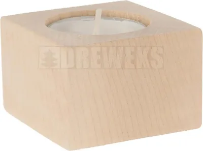 Produktbild von Buchenkerzenständer 4cm