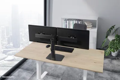 Obrázek produktu pro Neomounts FPMA-CB200BLACK, Černá, Hliník, 7 kg, Zeď, 100 x 100,75 x 75 mm, 68,6 cm (27")