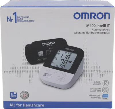 Produktbild von OMRON Oberarm-Blutdruckmessgerät M400 Intelli IT