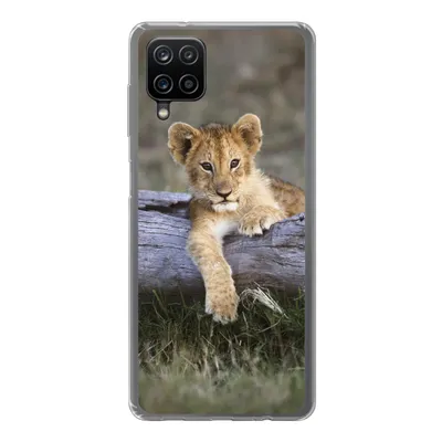 Produktbild von MuchoWow® Handyhülle Schutzhülle Hülle für Samsung Galaxy A12 Jungtier - Tier - Natur Silikon Softcase Handy Hülle - Bild