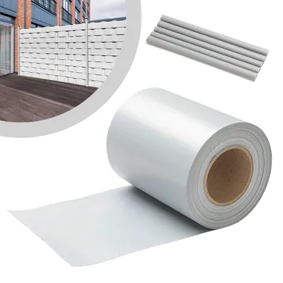 Obrázek produktu pro Jopassy 70m fólie na ochranu soukromí Gartenfreude fólie PVC fólie na ploty Pásy na ochranu soukromí, šedé