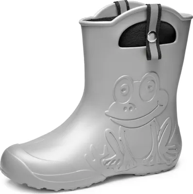 Image de Bottes de pluie pour femme ultra-légères en EVA, doublées, modèle LA-CA-FrogWom265 (gris, 40/41)