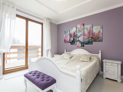 Produktbild von Akustikbild Blumen 200x100 cm 5-teilige Bilder Akustikschaum Hochleistungsschallabsorber Schallschutz Leinwand 5 tlg Wandbild Raumakustik Schalldämmung 020110-76