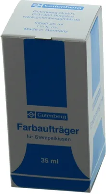Produktbild von Stempelfarbe ohne Öl 35ml blau