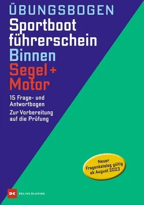 Produktbild von Übungsbogen Sportbootführerschein Binnen Segel/Motor