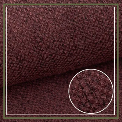 Produktbild von ATENA Polsterstoff Meterware Möbelstoff Bezugstoff Stoff Strukturstoff Kastanienbraun
