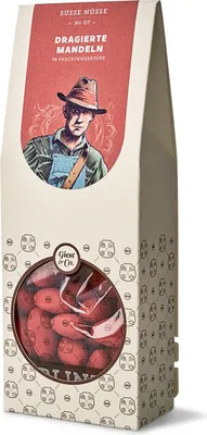 Produktbild von Berliner Kaffeerösterei - Nüsse - Erdbeermandeln, dragiert - Nr. 07