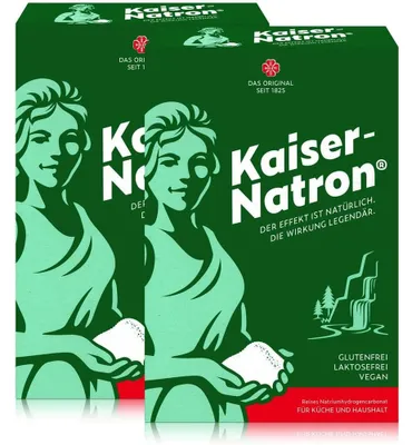 Produktbild von Kaiser Natron Pulver 2`er pack - 2 x 250 gr