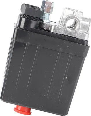 Produktbild von Hochleistungs-Druckschalter für 240 V, 16 A, vier Anschlüsse, Luftkompressor, 90šC120 PSI