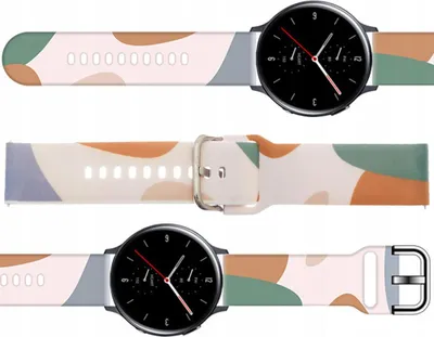 Image de Bracelet Moro pour Samsung Galaxy Watch 42Mm Bracelet de montre en silicone 11