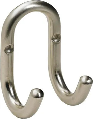 Produktbild von Hettich Mantelhaken 9,1 x 5,1 x 5,6 cm Edelstahl-Optik - 1 Stück