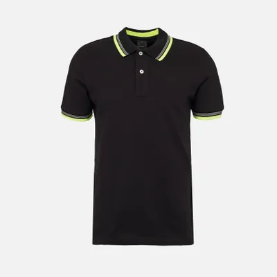 Produktbild von Geox Schwarzes Herren-Poloshirt L