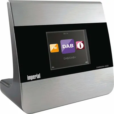 Produktbild von Imperial DABMAN i400, Digital, DAB+, FM, UKW, 87,5 - 108 MHz, 150 mm, 81 mm, 140 mm