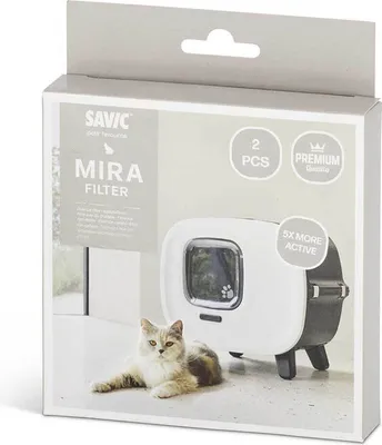 Image de Savic Filter für Katzentoilette "MIRA" 2 St., 12 x 12 cm