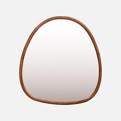 Immagine prodotto di Specchio in legno di abete, 75cm, Marrone