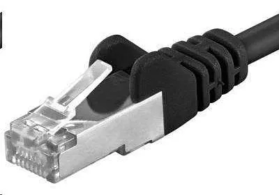 Produktbild von PremiumCord SP6ASFTP030C, 3 m, Cat6a, SF/UTP (S-FTP), RJ-45, RJ-45, Schwarz