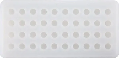 Obrázok produktu pre Forma na kocky ľadu Krumble - Flexibilná silikónová forma na 40 okrúhlych kociek ľadu - Výrobník kociek ľadu - Vyrobte si vlastnú čokoládu - Nalejte čokoládu do formy - Priehľadná