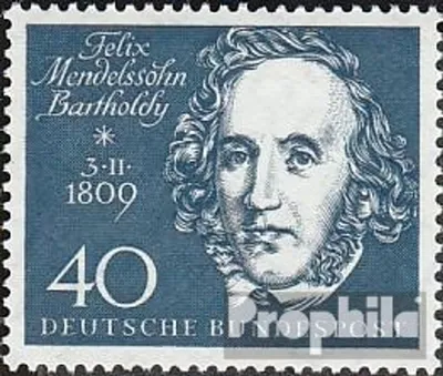 Produktbild von Briefmarken BRD (BR.Deutschland) 1959 Mi 319 gestempelt Einweihung der Beethovenhalle in Bonn / Bl.2