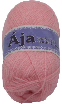 Obrázek produktu pro Příze ÁJA - 50 g, 217 m - Růžová