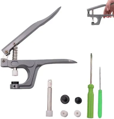 Produktbild von Professionelles Klemset für Kleidung - Ergonomischer Griff - Dauerhafte Kupferlegierung - Stanfunktion - Geregeltes Klemwerkzeug