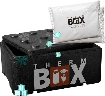 Obrázok produktu pre Termobox 12 L, 2 chladiace tašky, 36x26x13 cm, polystyrén, pre kempovanie