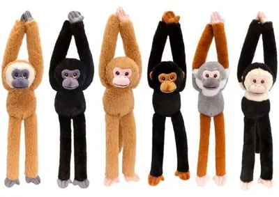 Immagine prodotto di Keel Toys Peluche - Scimmiette appese - 40 cm, confezione da 6