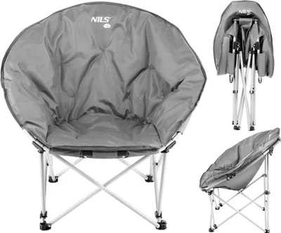 Immagine prodotto di Sedia pieghevole NILS Camp NC3070 grigio