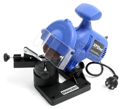 Produktbild von Wiltec Kettensägen Schärfgerät 220W 7500U/min, 35° drehbare Spannvorrichtung, Schärfer für Sägeketten
