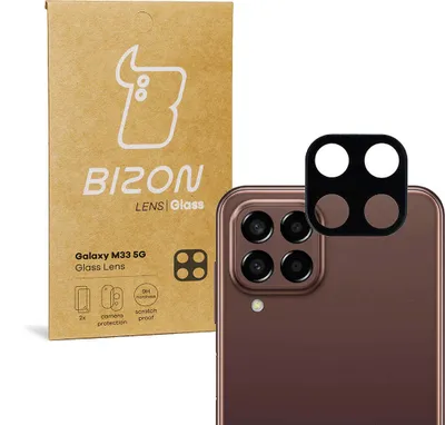 Produktbild von Bizon Glaslinse für Galaxy M33 5G, 2 Stück