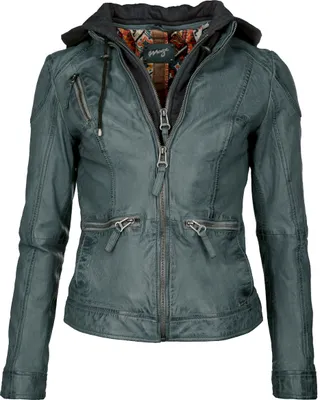 Produktbild von Maze Lederjacke Brayford Damen blue XL