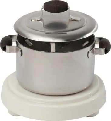 Produktbild von Räuchertopf Edelstahl (5cm) von Huss Räucherkerzen