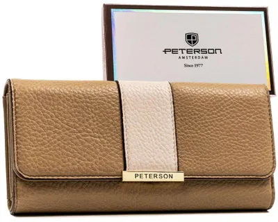 Image de Grand portefeuille horizontal pour femmes en  - Peterson