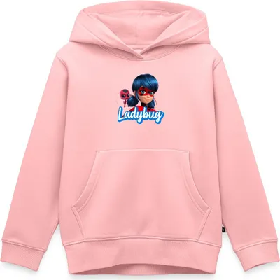 Produktbild von Spreadshirt Miraculous Ladybug Tikki Kinder Premium Hoodie, 122/128 (6 Jahre), Rosa