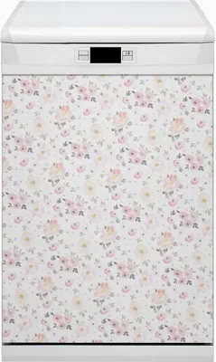 Obrázek produktu pro Magnetická podložka omyvatelná v myčce na nádobí, kuchyňské magnety 45x80 cm - akvarelové květiny