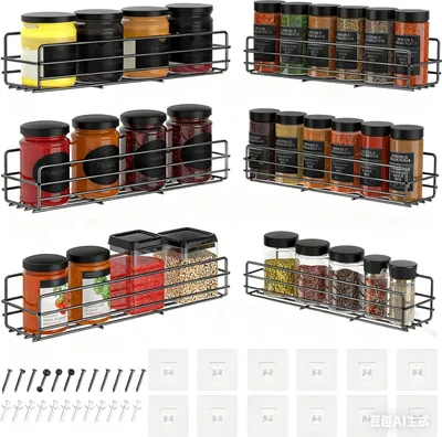 Produktbild von Küchen Deko-Arbeitsplatthaken aus Edelstahl ohne Bohren, Hangend, Werkzeughalter
