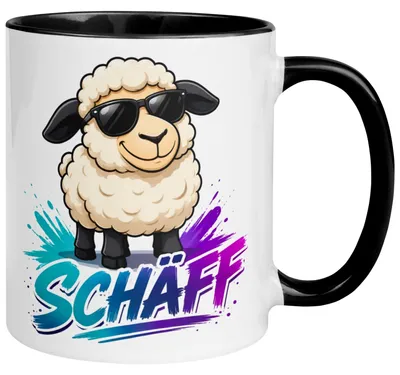 Produktbild von Tasse Chef – „Cooler Schäff“ – Geschenk Bester Chef