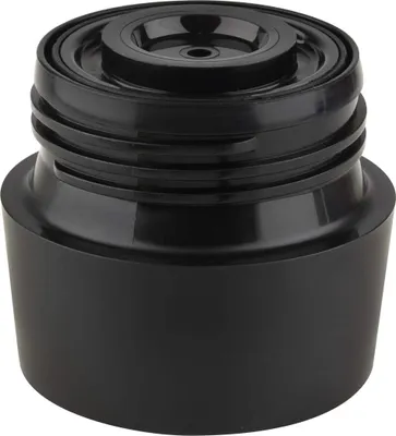 Produktbild von Reisebecher - Wiederverwendbare Trinkflasche mit schnellem Druckverschluss Silikonflaschenverschluss Rot 360 ml Silikon faltbarer Becher