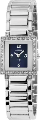 Produktbild von Akzent Damenuhr mit Metallarmband